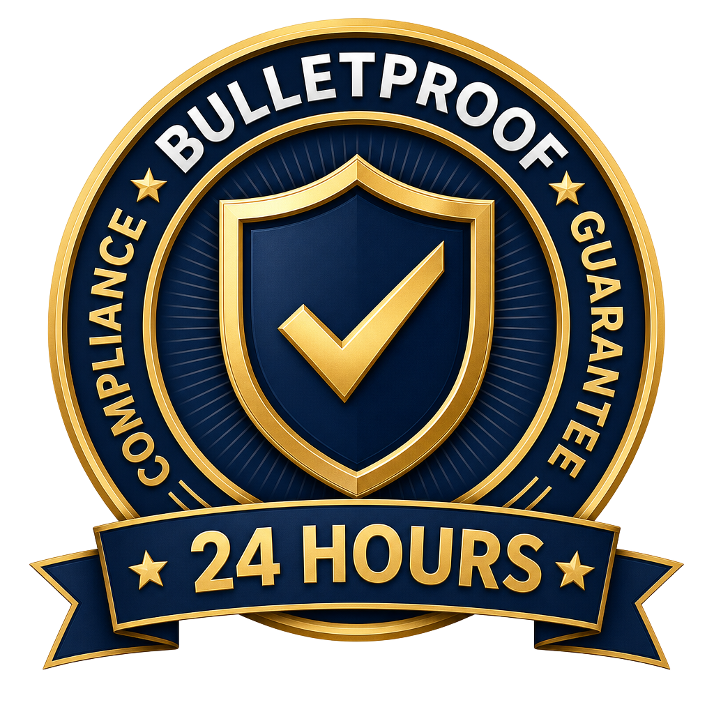 Bulletproof Compliance Guarantee